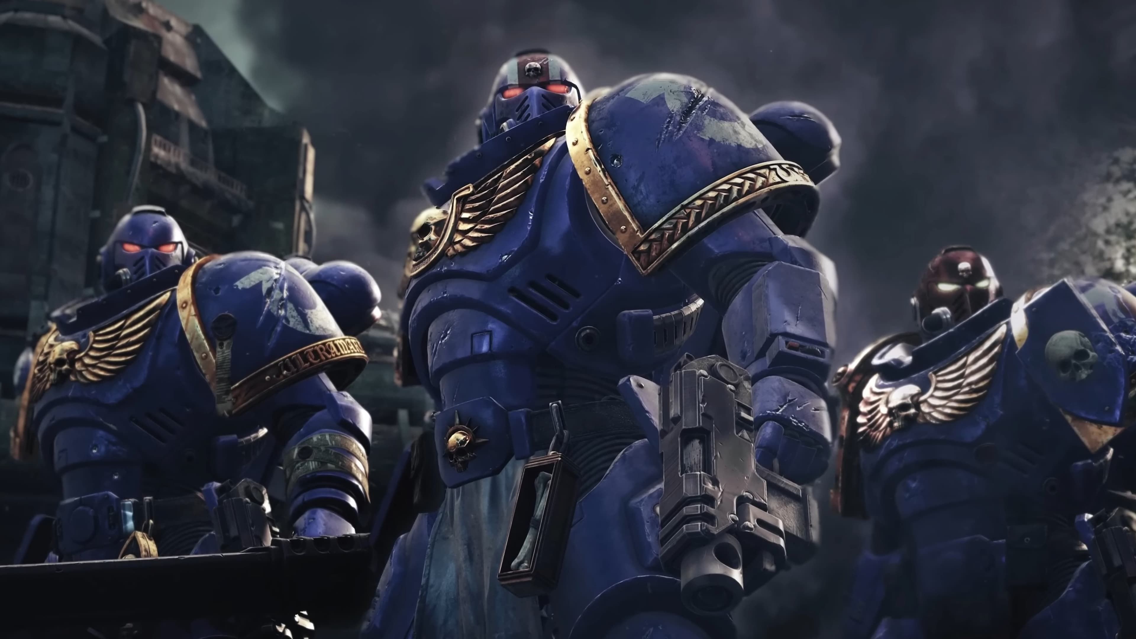 Как переключить шлем в Space Marine 2