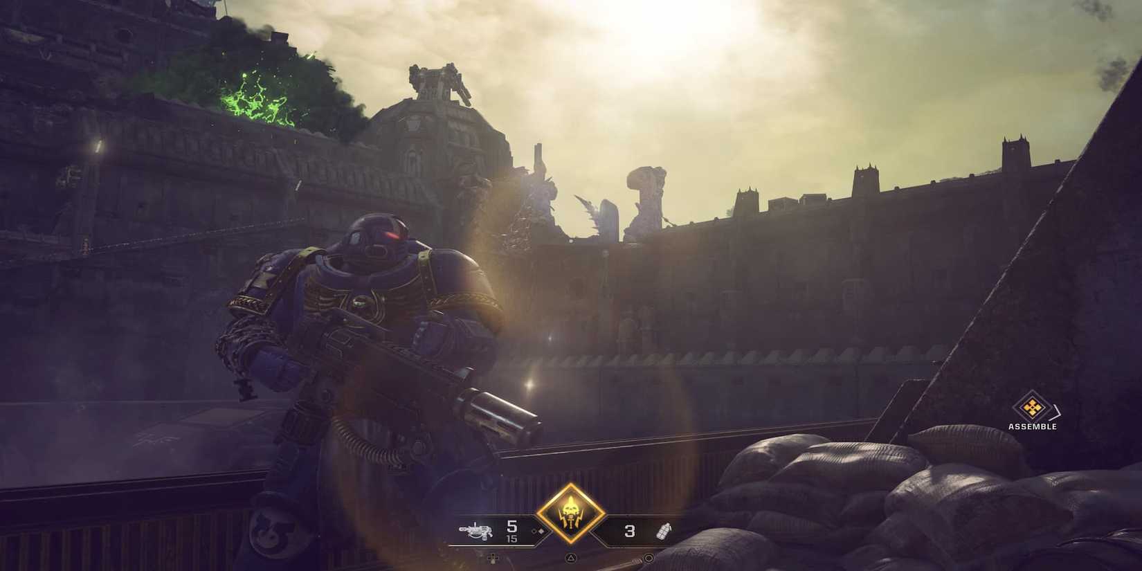 Titus Holding A Melta 