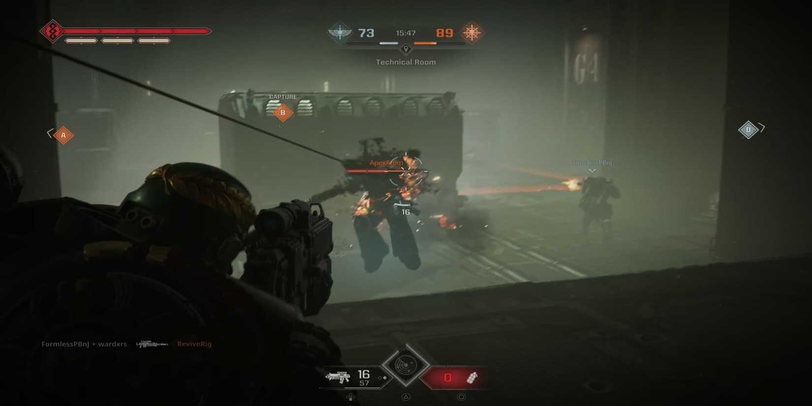 The Player FIghting In An Eternal War Match