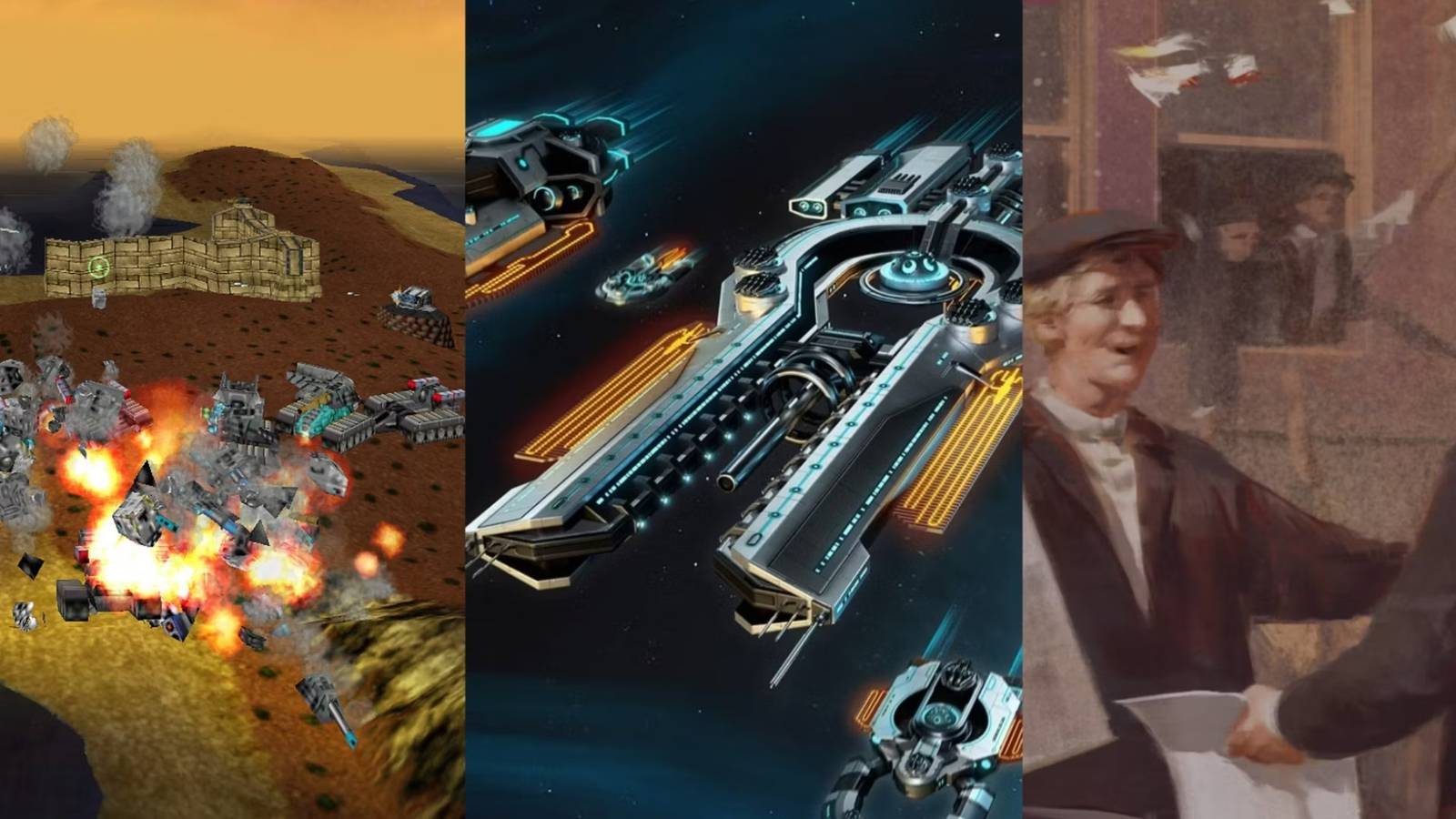 Warzone 2100, Stellaris, Victoria 3