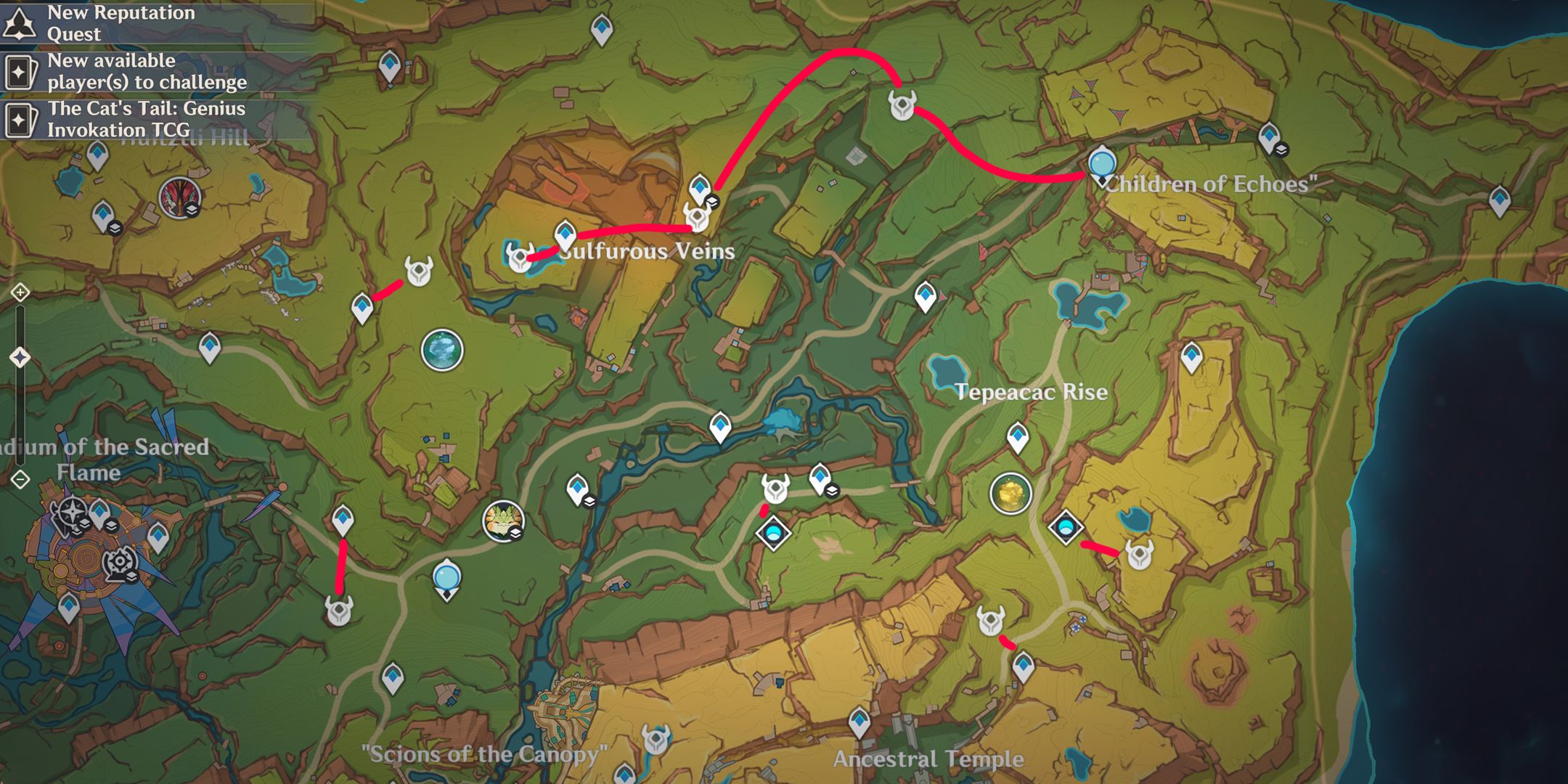 Wayob Manifestation Locations & Farming Route Map In Genshin Impact