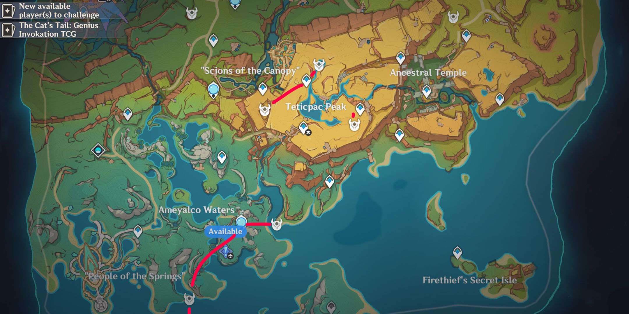 Wayob Manifestation Locations & Farming Route Map In Genshin Impact