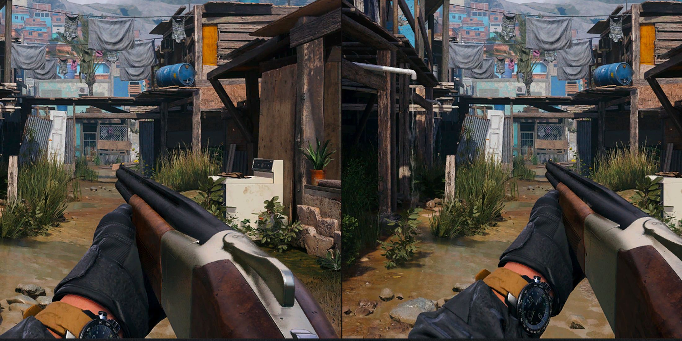 Screenshot showing weapon sight settings in Warzone 