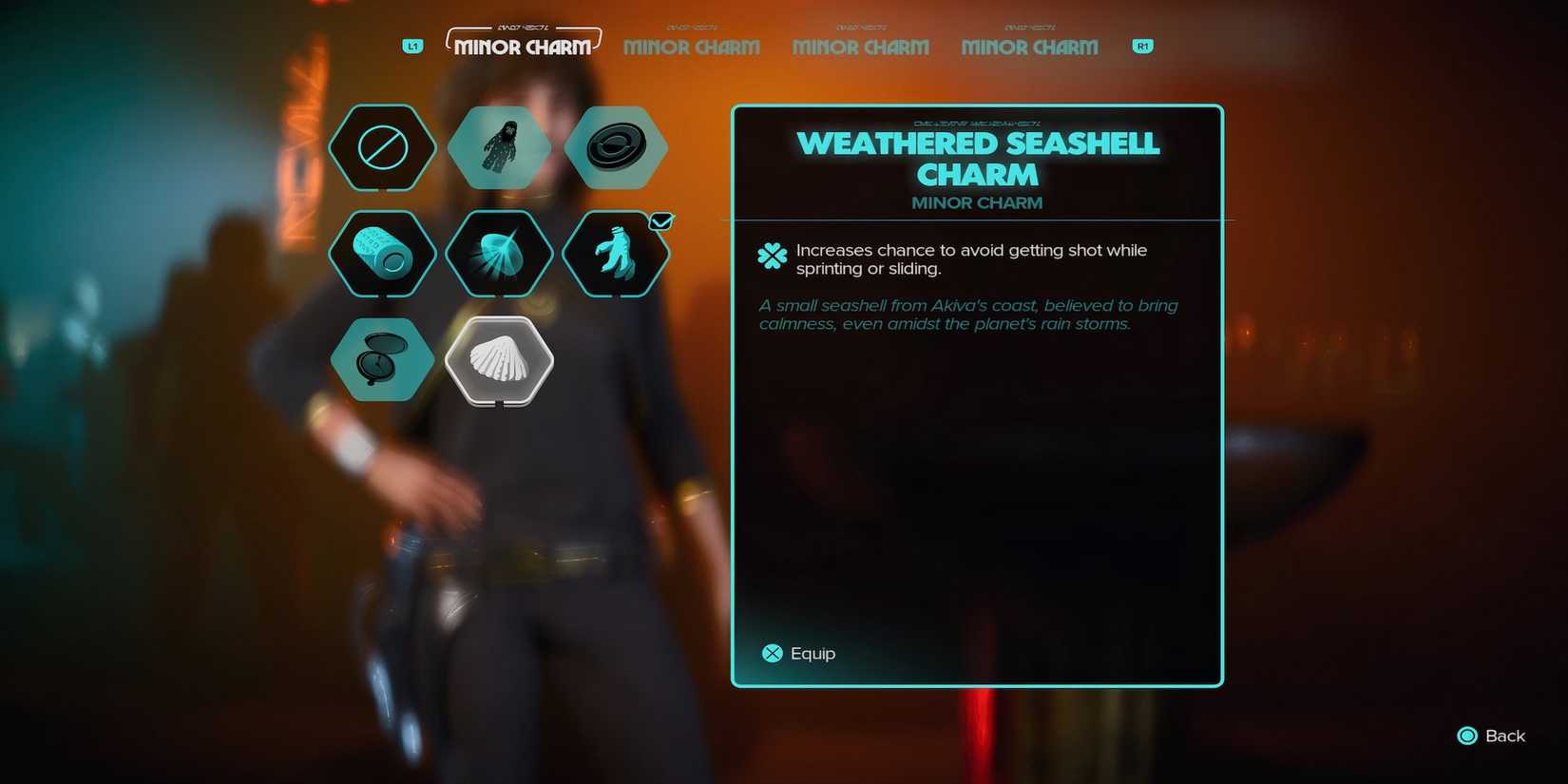 Weathered Seashell Charm in Star Wars Outlaws