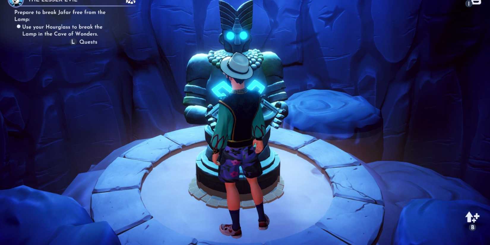 what to do with jafar's lamp ddv