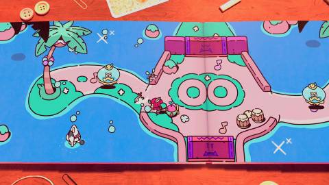 Where to Find Tumba the Flamingo in Chapter 7 in The Plucky Squire 4