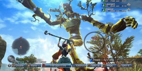 white knight chronicles 2 fight against large enemy