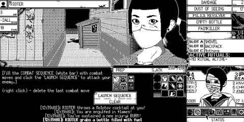 World of Horror User Interface