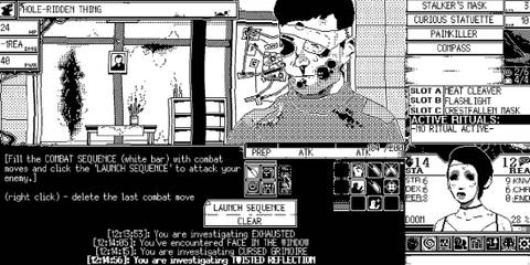 World of Horror User Interface