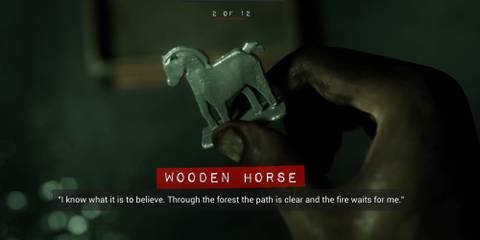 Wooden Horse Trinket The Casting of Frank Stone