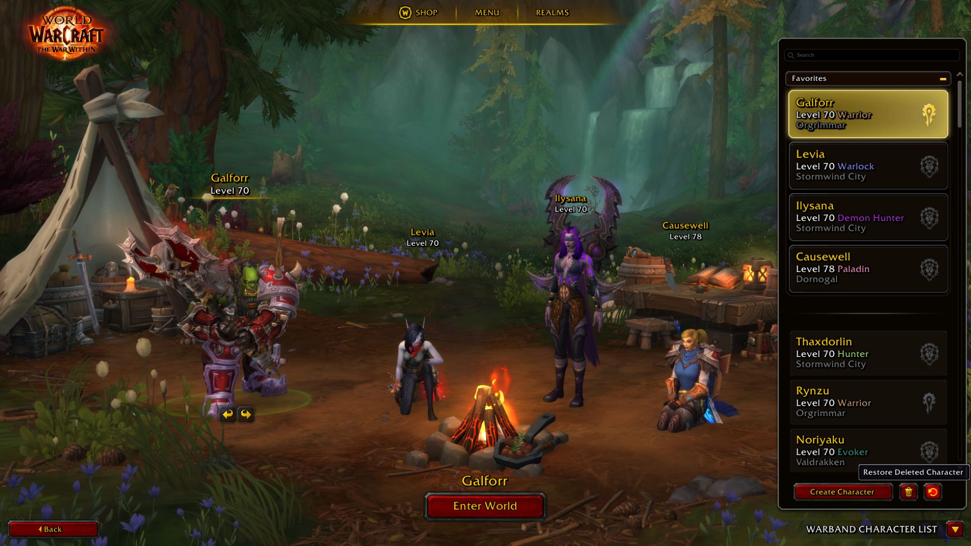 World of Warcraft Quietly Brings Back Helpful Character Service