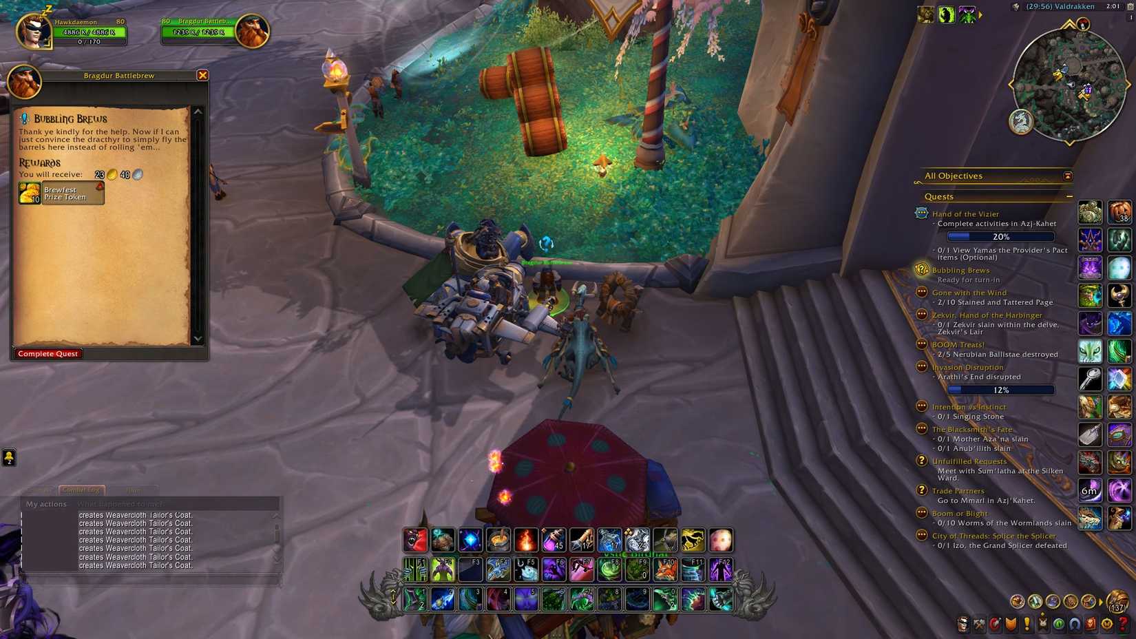 wow how to get brewfest tokens 2