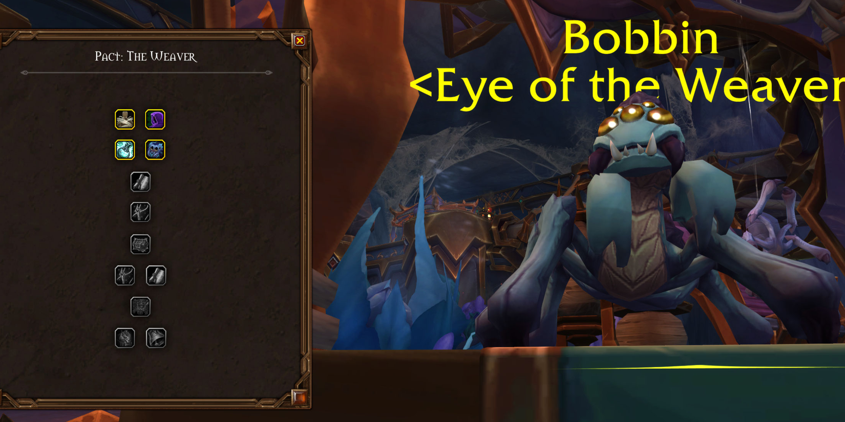 WoW The War Within Azj Kahet Pacts Weaver