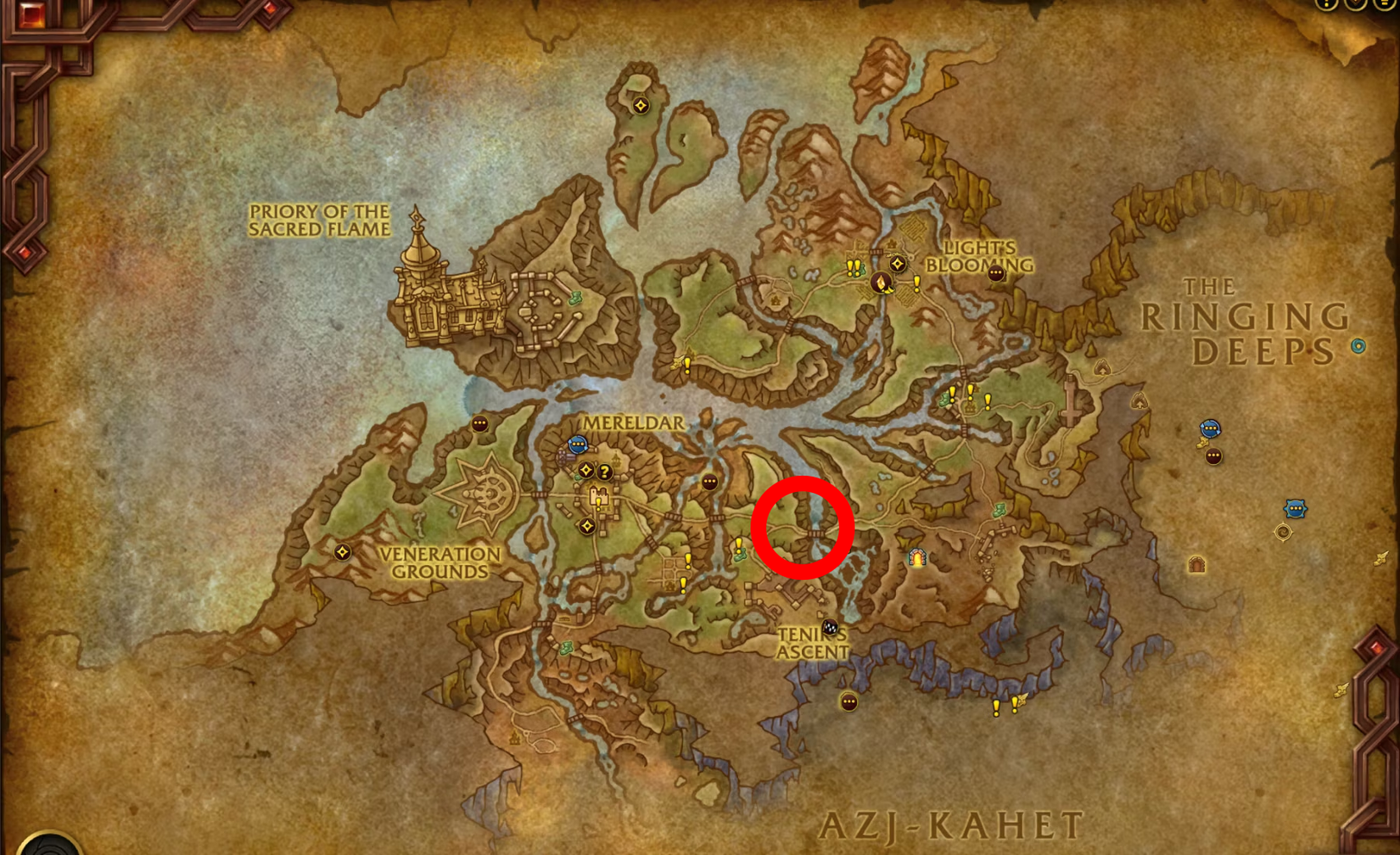 WoW TWW All Season One Dungeons The War Within Dawnbreaker Location-1