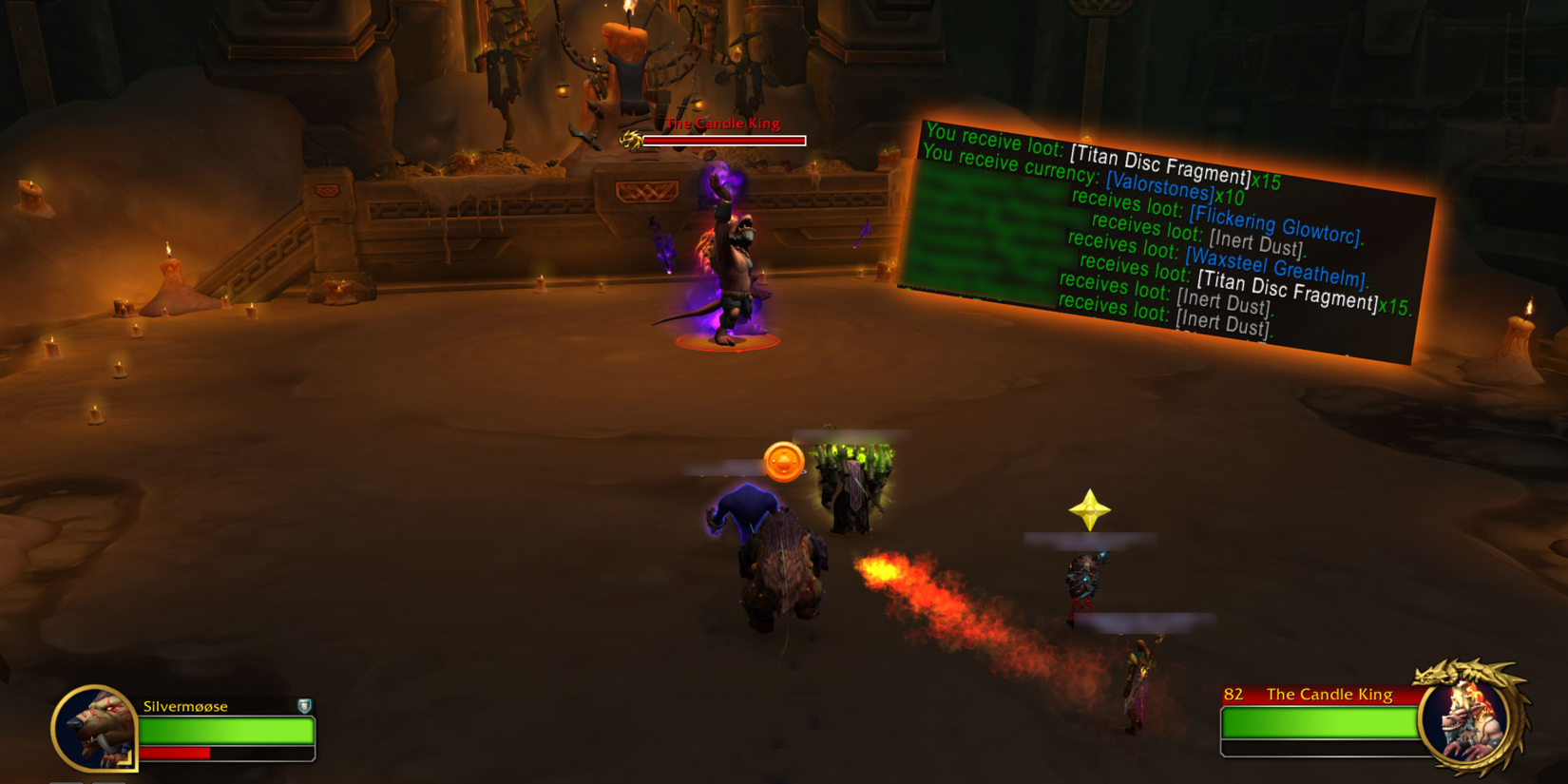 WoW TWW Titan Disc Fragments Location Candle King