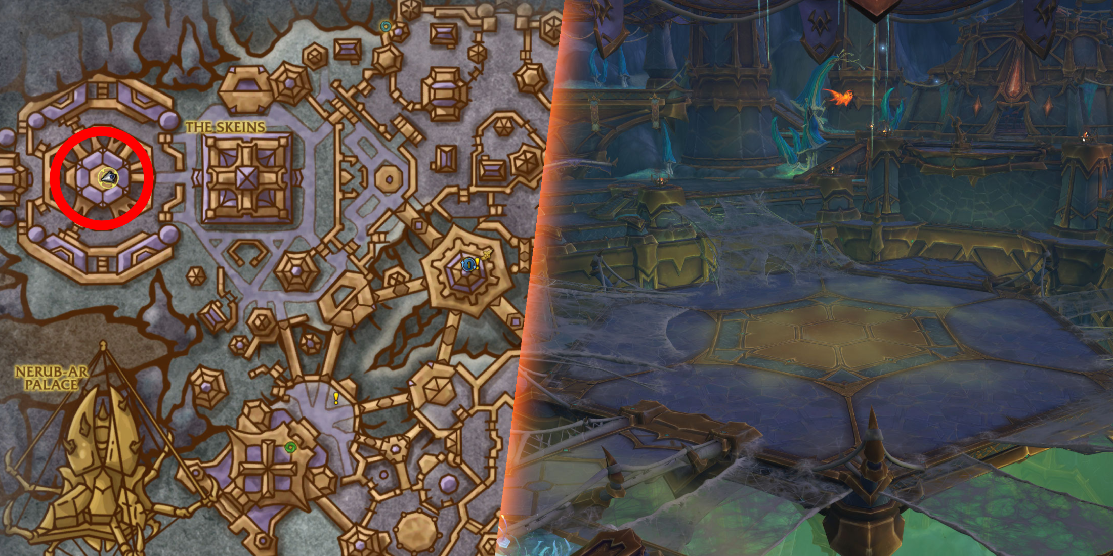 WoW TWW World Bosses Orta Broken Mountain Location City of Threads