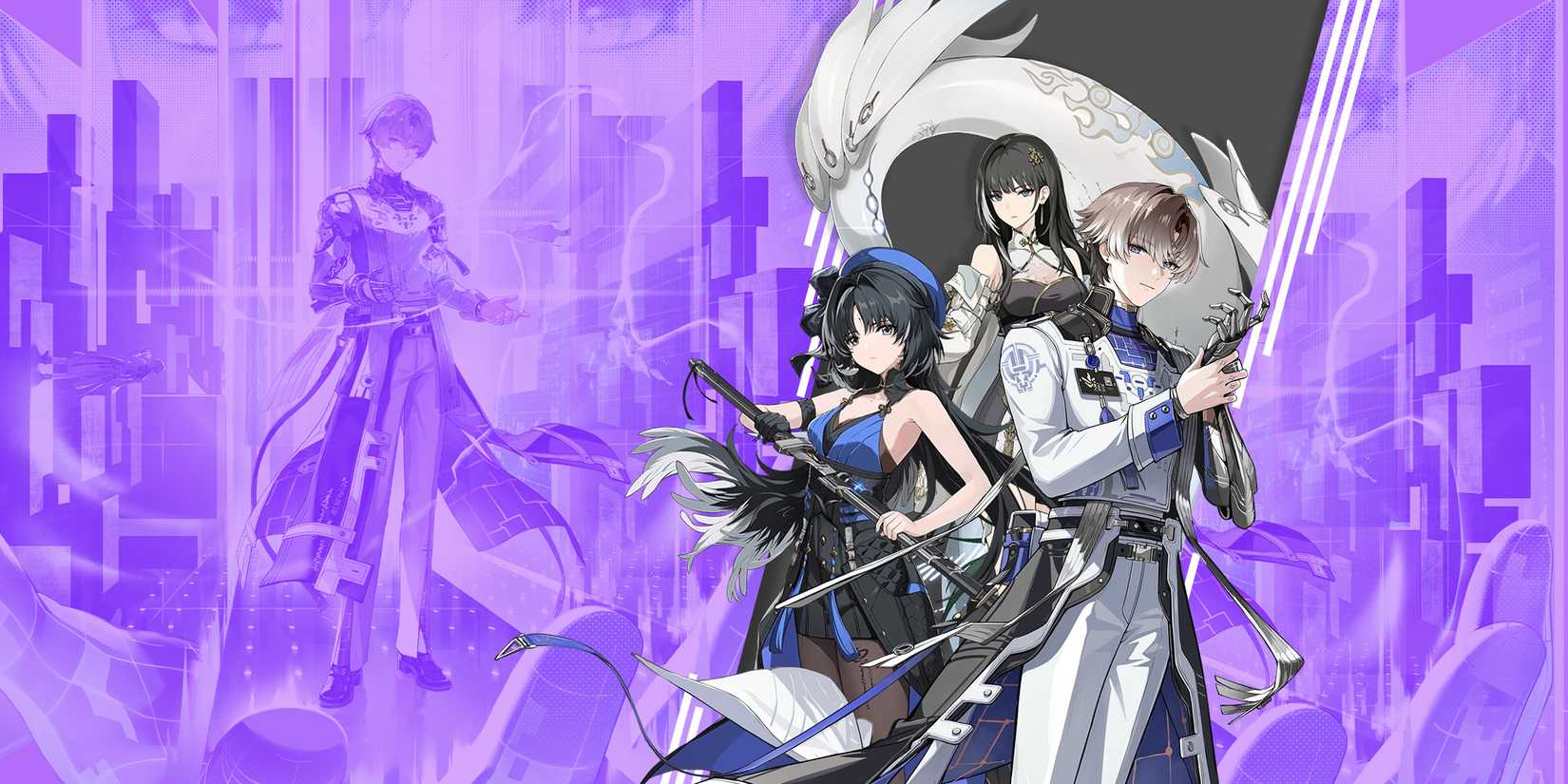 wuthering waves xiangli yao-yangyang-and baizhi team composition