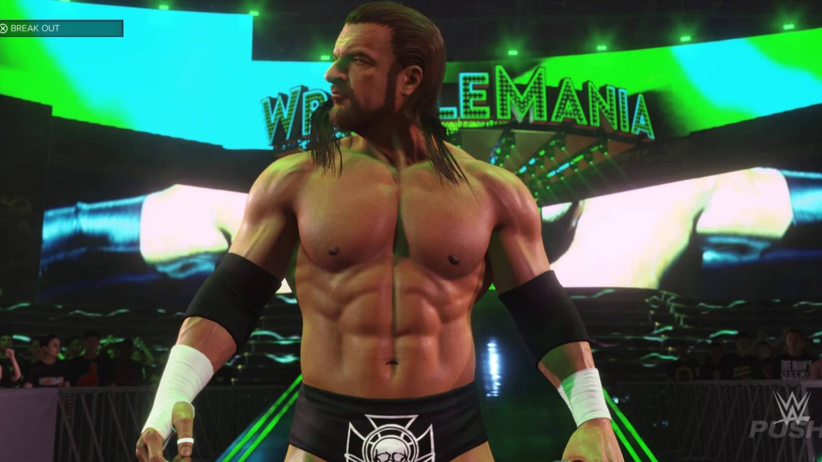 Triple H at WrestleMania in WWE 2K24