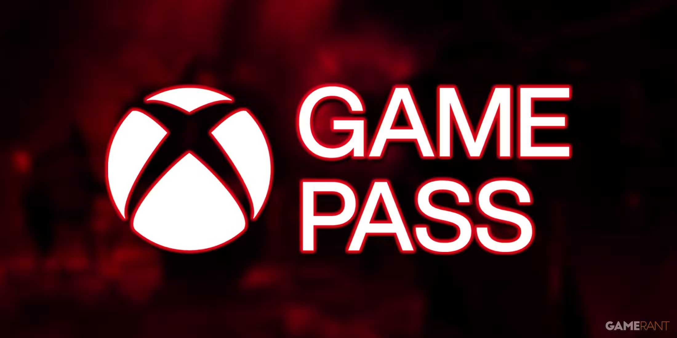 xbox-game-pass-logo-white-and-glowing-over-blurred-and-red-tinted-warhammer-40k-darktide-promo-screenshot