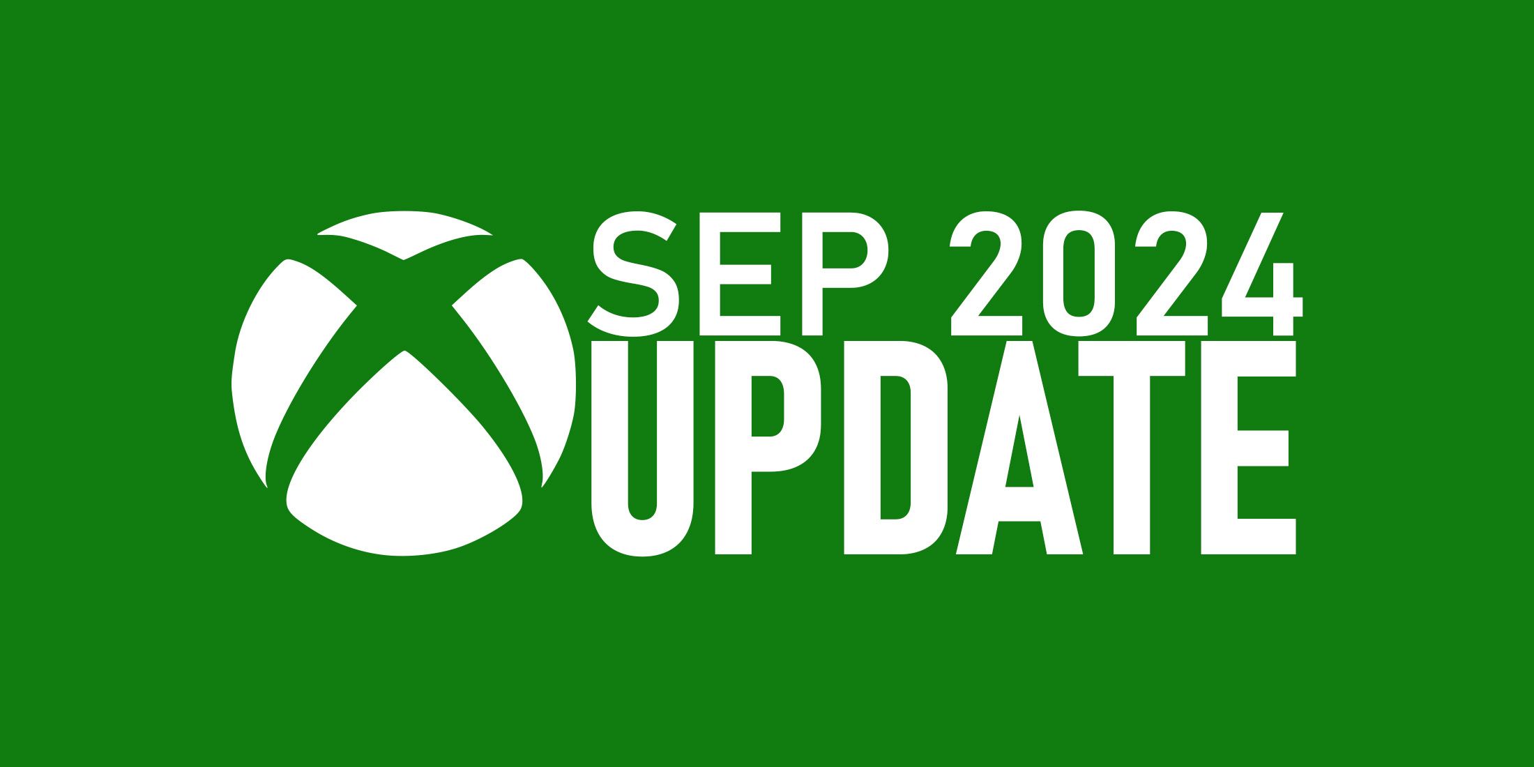 Xbox Reveals What's Coming in September 2024 Console Update