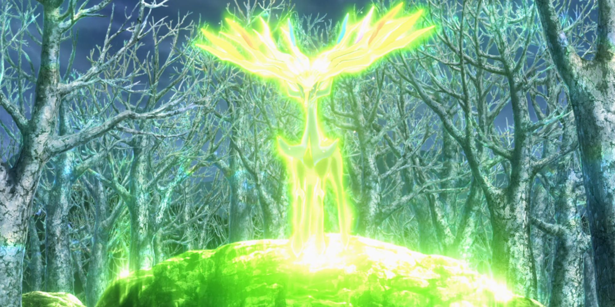 Xerneas uses Geomancy in the anime.