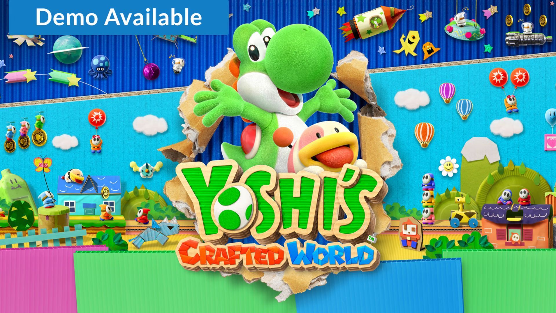 Yoshi's Crafted World trailer screenshot