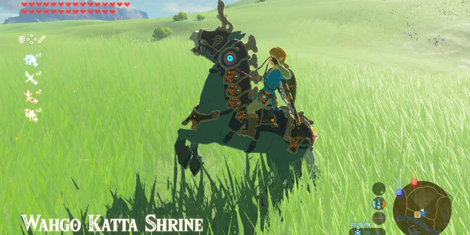 zelda breath of the wild ancient horse gear