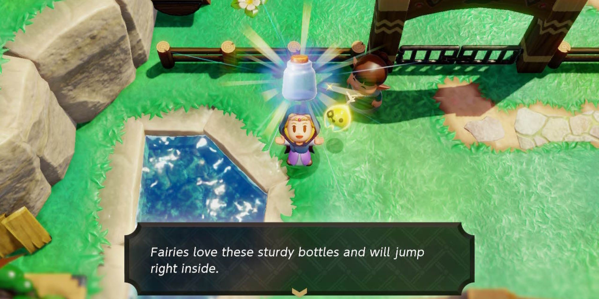 zelda echoes of widom fairy bottle