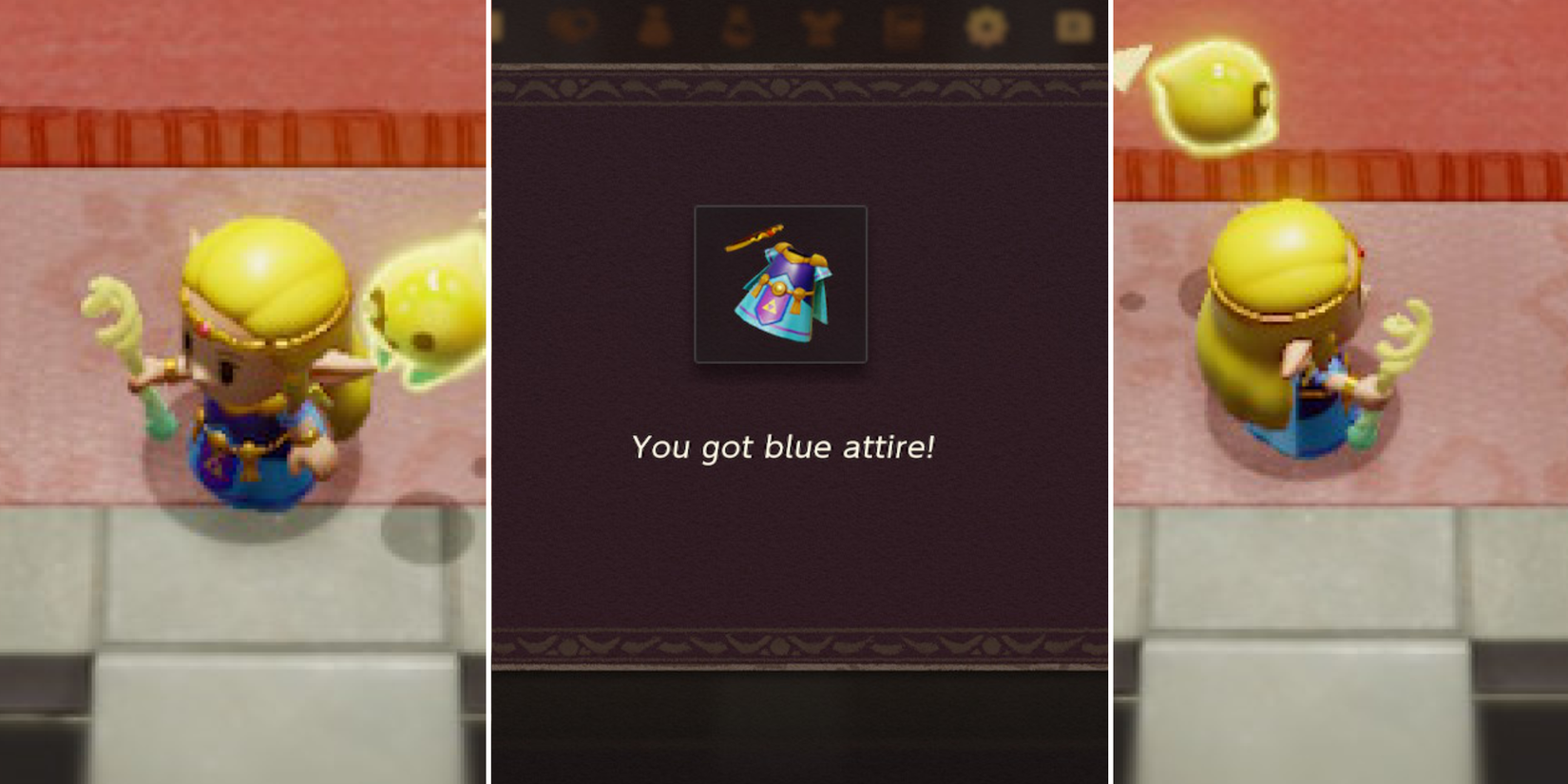 Zelda Echoes of Wisdom Amiibo Rewards Blue Attire