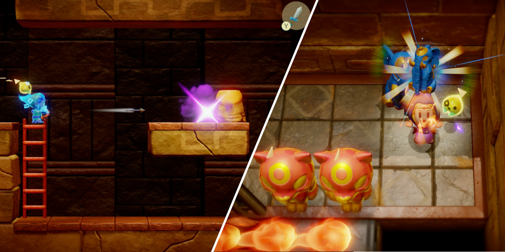 Zelda Echoes of Wisdom Gerudo Sanctum Elephant Statue Puzzle