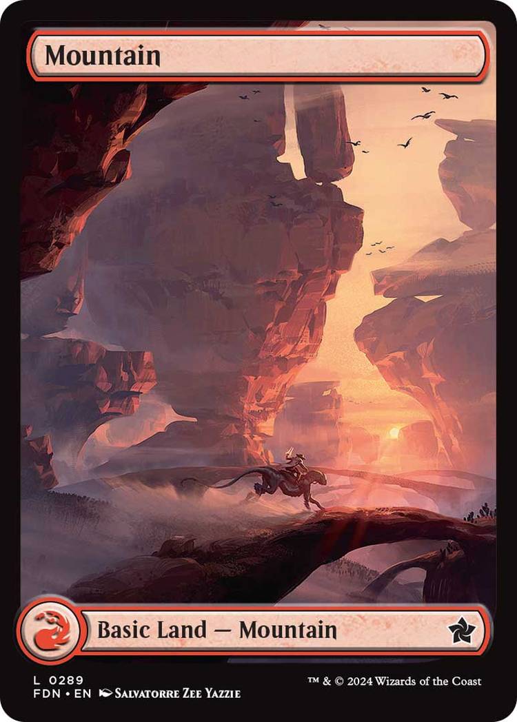 full-art-basic-land-magic-the-gathering-foundations-mtg