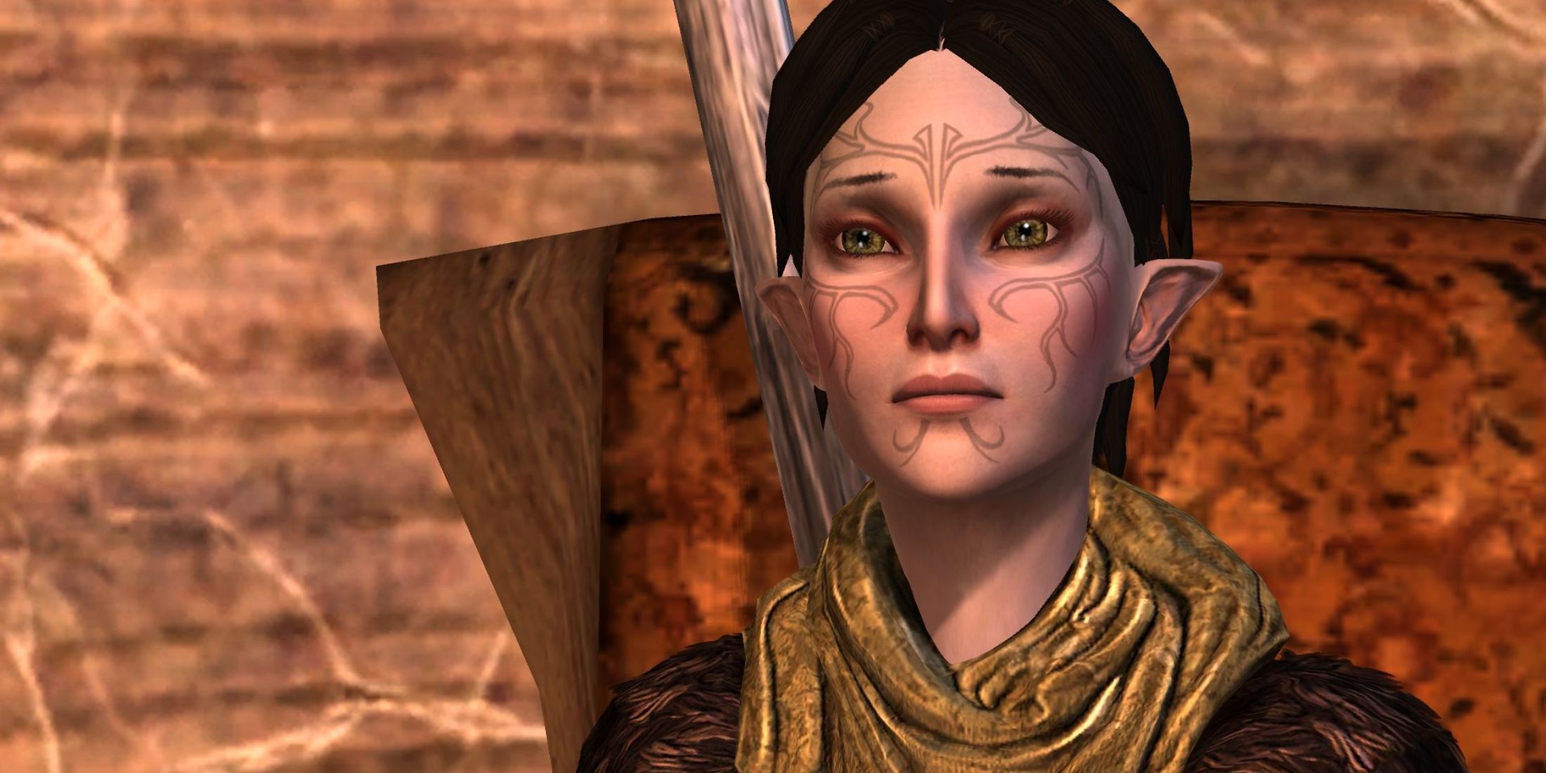 An image of Merrill from Dragon Age 2