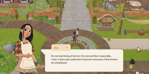 An image of Eva from Coral Island