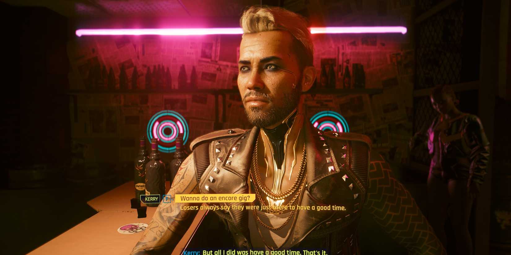 johnny asks kerry for an encore in cyberpunk 2077