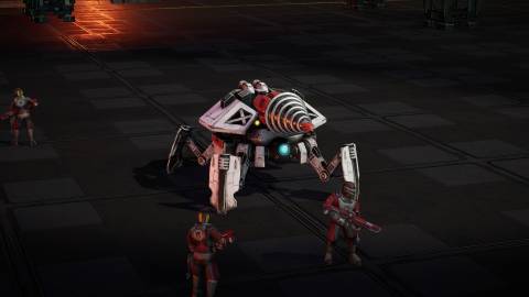 Crawler unit preview in Mechabellum