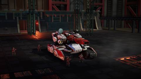 Sledgehammer preview in Mechabellum