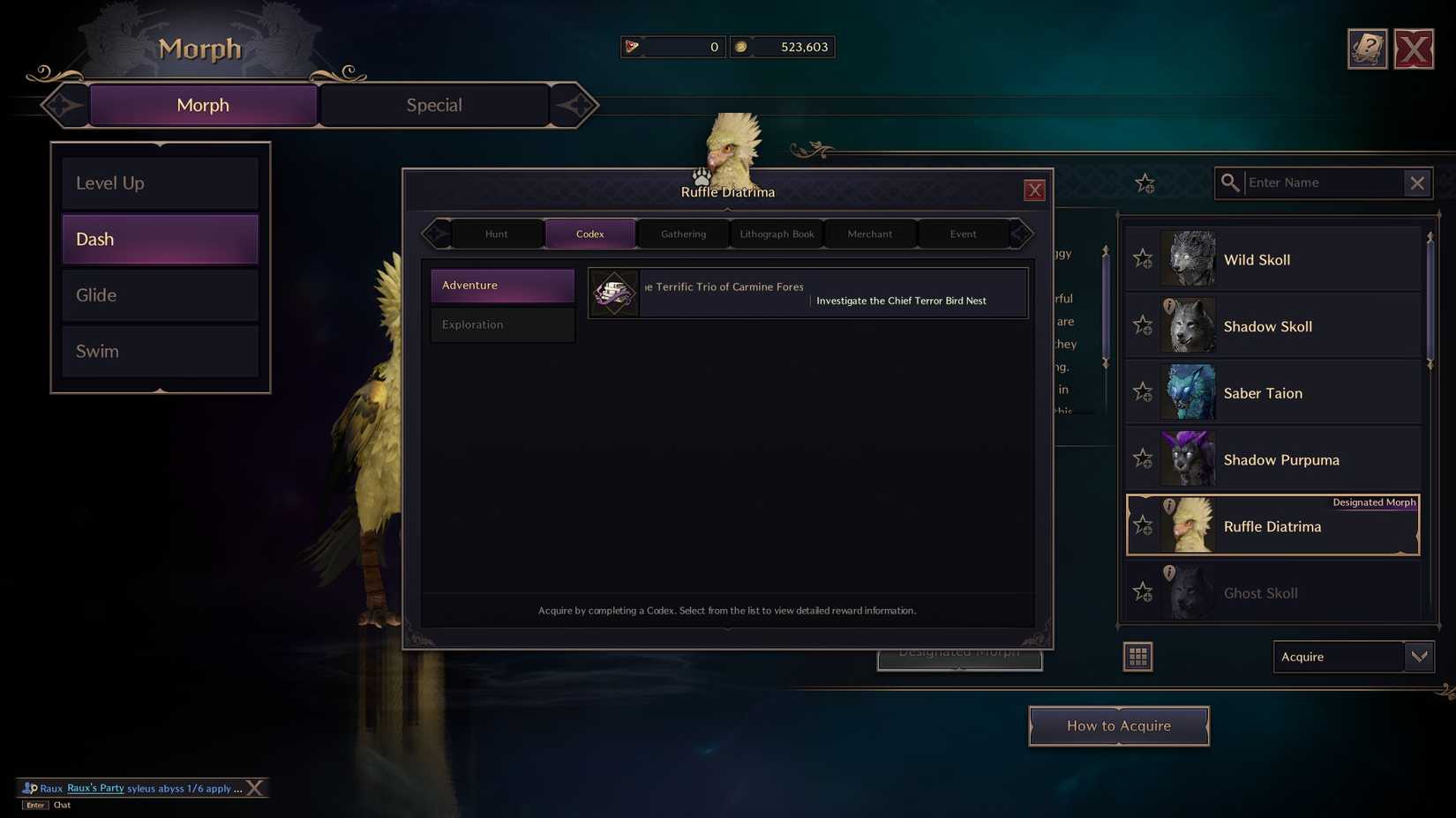 Where to find Morphs in Throne and Liberty