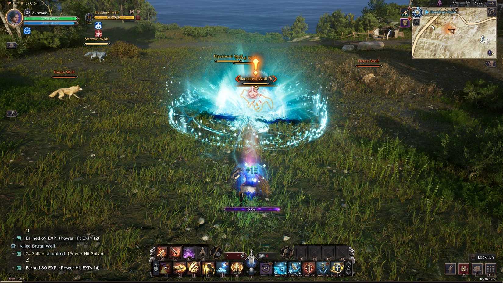 Hunting wolves in Throne and Liberty