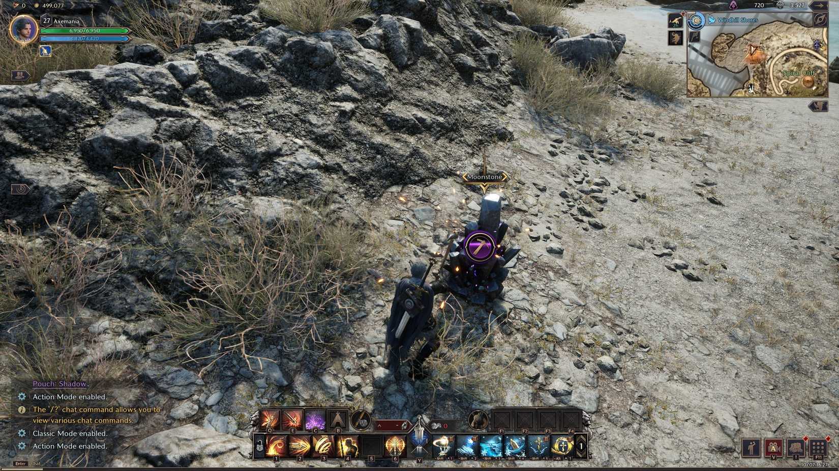 Mining Moonstone in Throne and Liberty