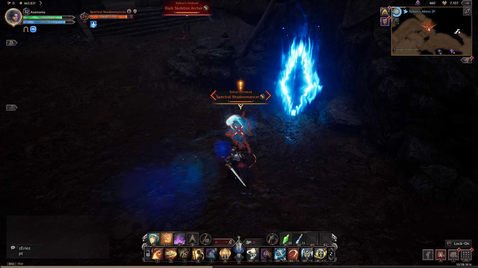 Spectral Shadowmancer in Throne and Liberty