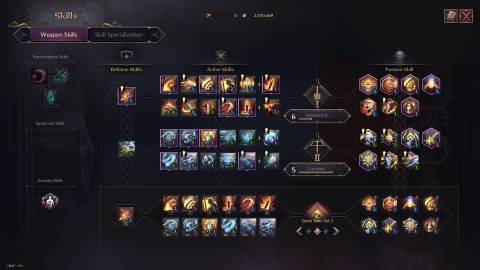 Outrider skill build in Throne and Liberty