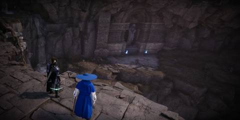 The starting point for the Lost Souls quest in Throne and Liberty