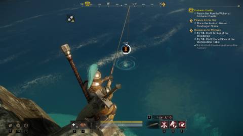 Catching fish in New World: Aeternum