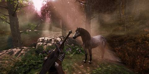 Horse mount in New World: Aeternum