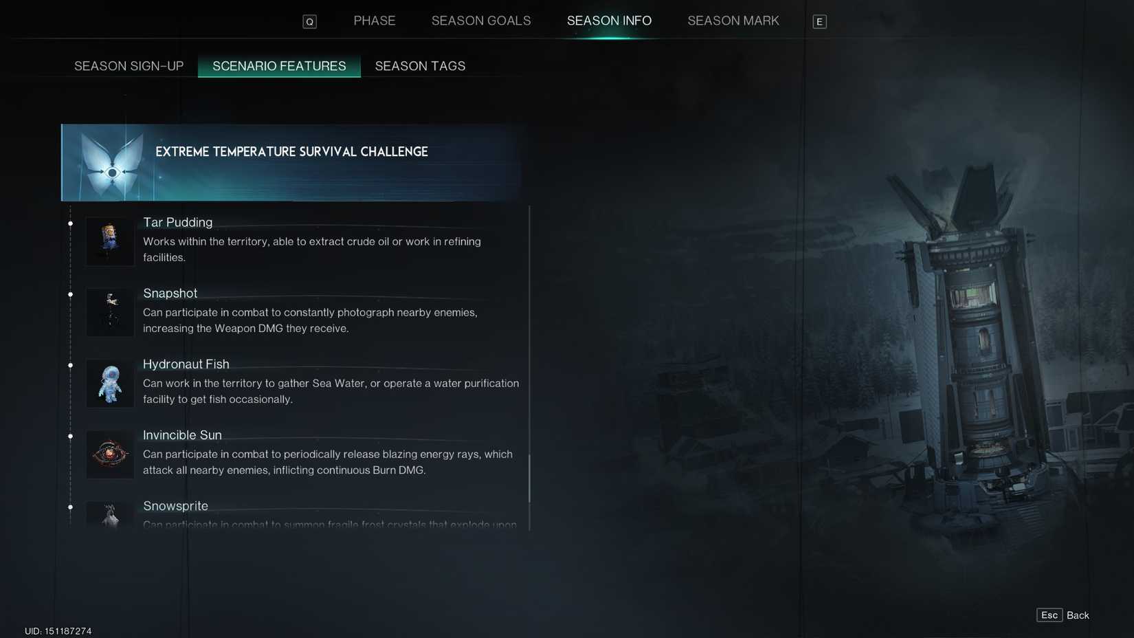 Way of Winter deviants in Once Human