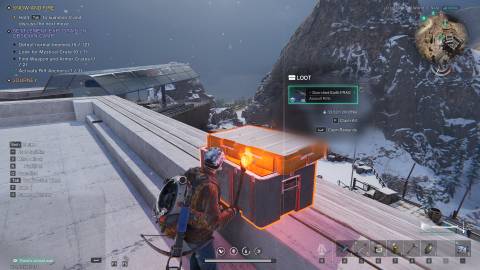 Mystical Crate containing the M416 Scorched Earth in Once Human