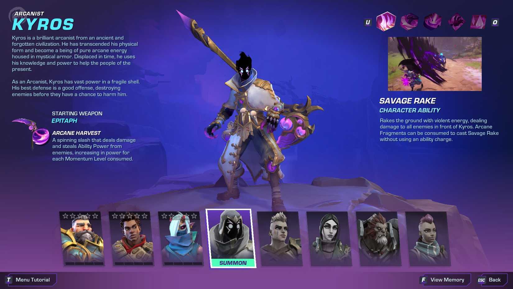 Unlocking Kyros in Wayfinder