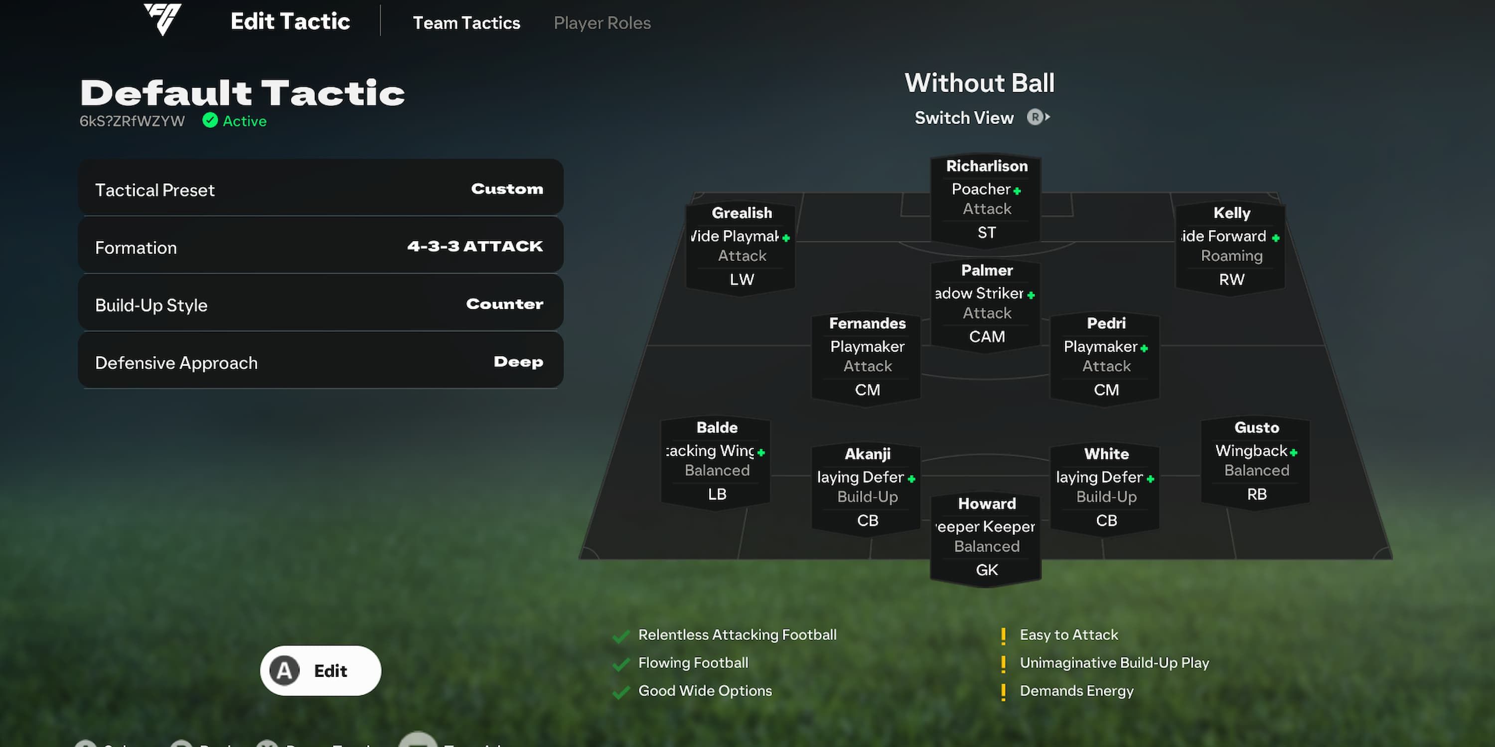 EA Sports FC 25: 4-3-3 Formation Guide