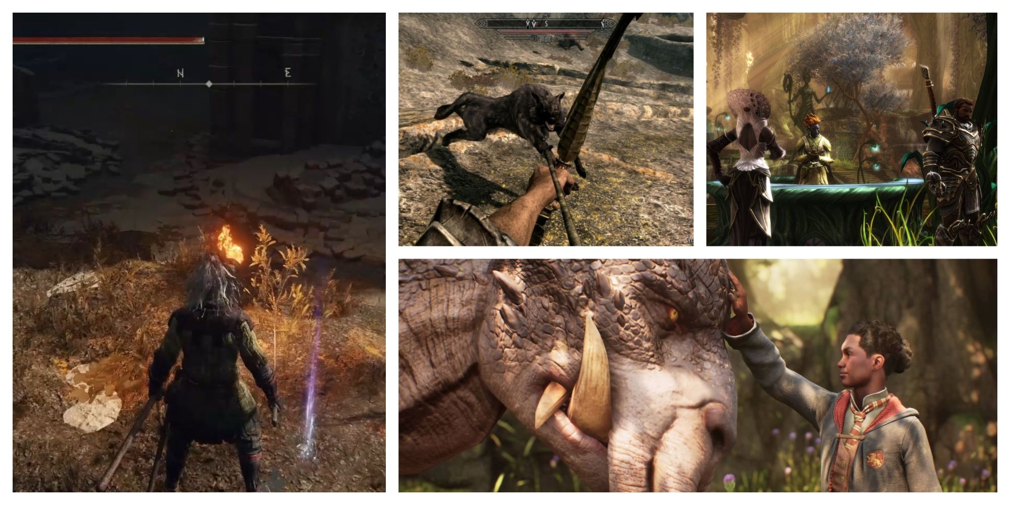 The 5 best open world games to play as a black mage. Featured image