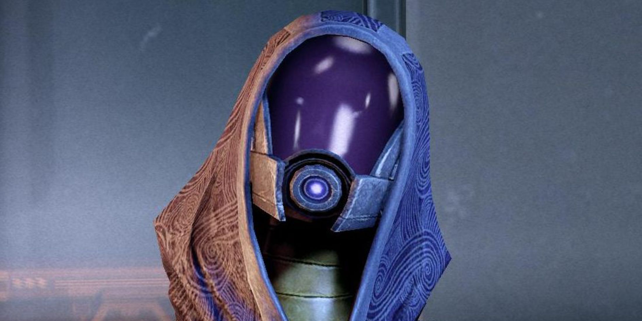 An image of Tali' Zorah from the Mass Effect series